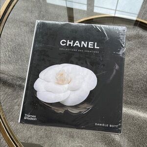 CHANEL Collections and Creations Book - Black with White Flower, brand new